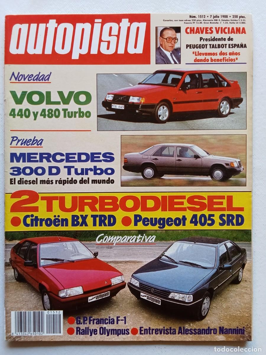 Carros: AUTOPISTA N&ordm; 1512 1988 PININFARINA HIT Opel Corsa GSI SUZUKI SAMURAI Monza RALLYE VILLA DE MADRID