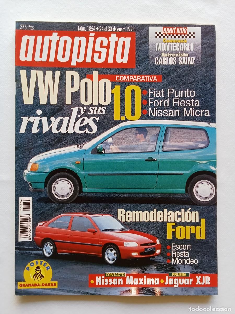 Voitures: AUTOPISTA N&ordm; 1854 1995 POLO PUNTO FIESTA MICRA ESCORT MONDEO JAGUAR CARLOS SAINZ MONTECARLO