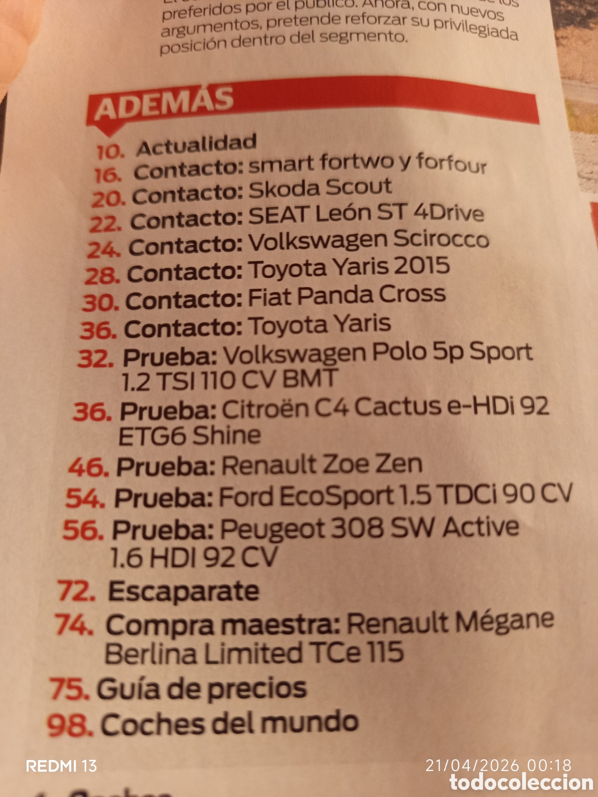 Coches: Revista COCHES N&uacute;m 57, sept 2014 - Foto 4