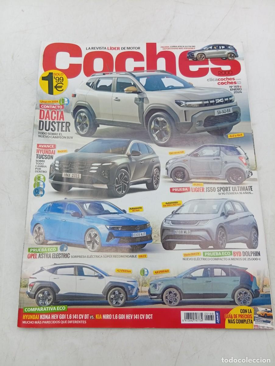 Coches: COCHES 2000. N&ordm; 169. A&Ntilde;O 2024. PRUEBA : OPEL ASTRA ELECTRIC. LIGIER JS50 SPORT. DACIA DUSTER.. LEER.