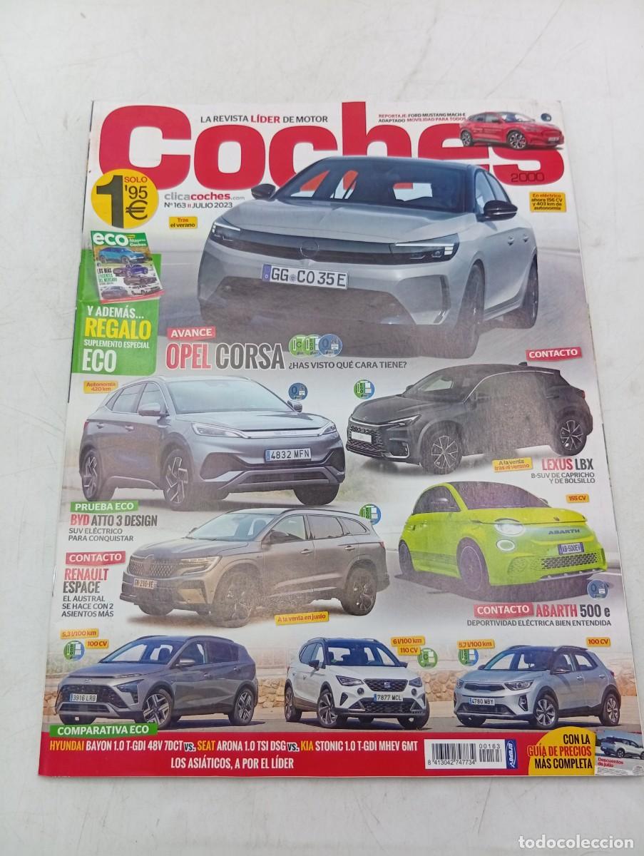 Coches: COCHES 2000. N&ordm; 163. A&Ntilde;O 2023. PRUEBA : BYD ATTO 3 DESING. RENAULT ESPACE. LEXUS LBX. HYUNDAI. LEER.