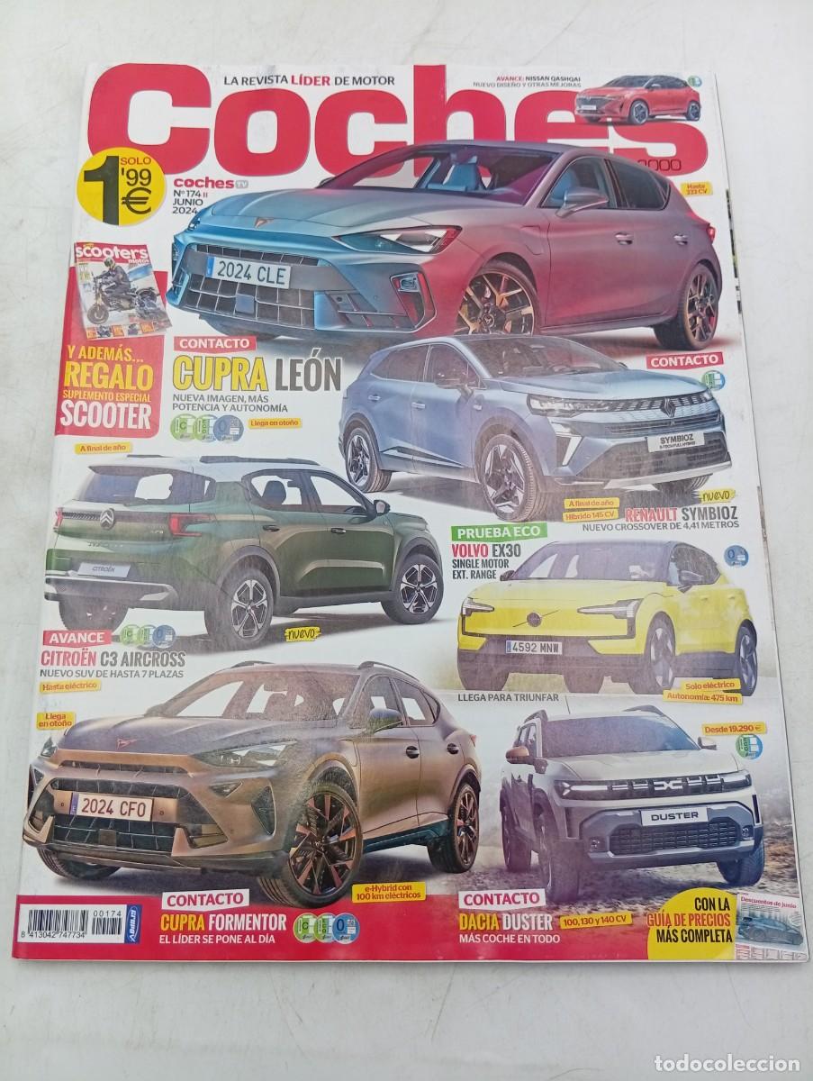 Coches: COCHES 2000. N&ordm; 174. A&Ntilde;O 2024. PRUEBA : VOLVO EX30. RENAULT SYMBIOZ. CITRO&Euml;N C3 AIRCROSS..... LEER.
