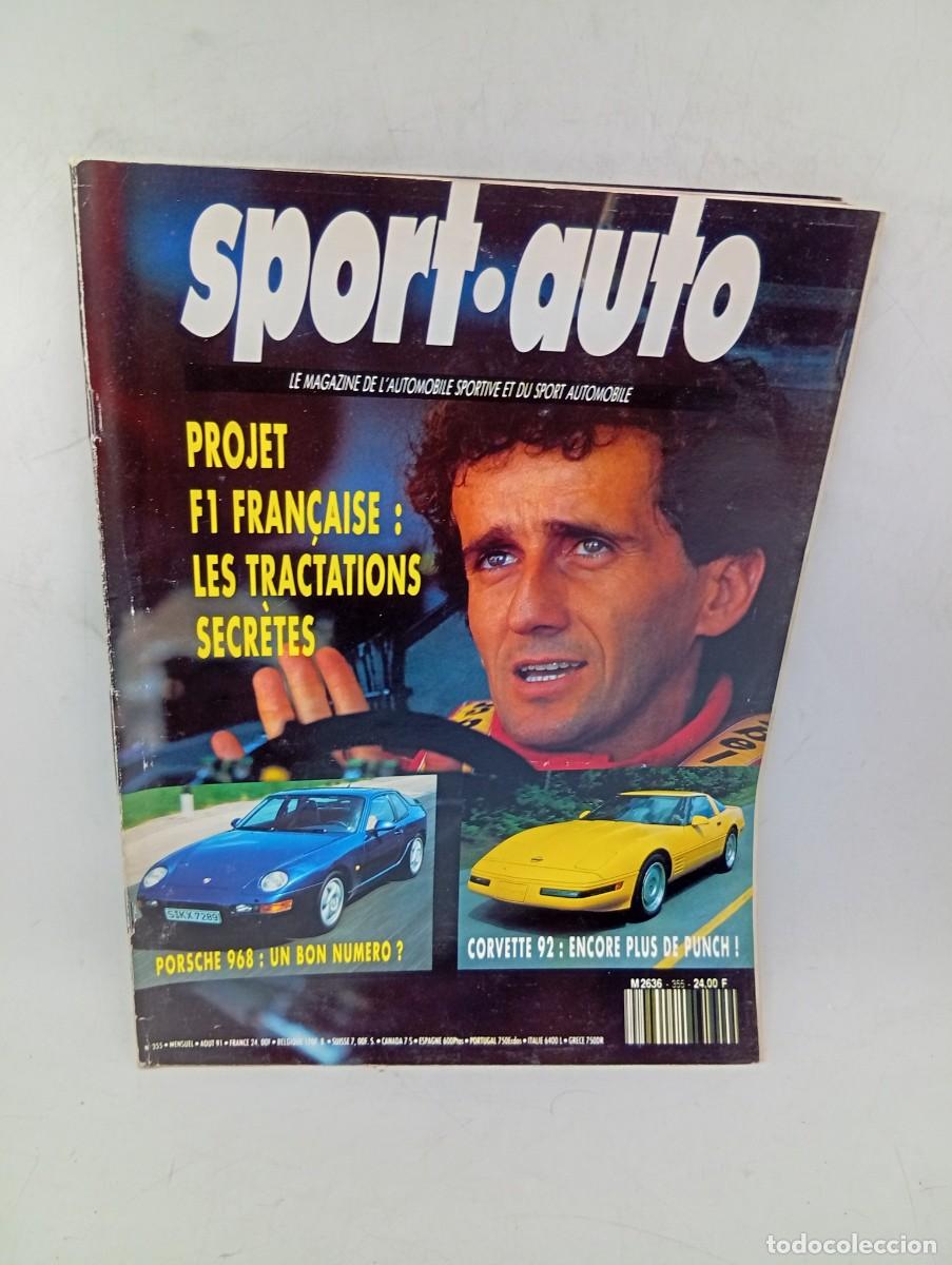 Coches: SPORT AUTO. N&ordm; 355. A&Ntilde;O 1991. PORSCHE 969. OPEL ASTRA GSI. GOLF III GTI. FERRARI 348..... LEER