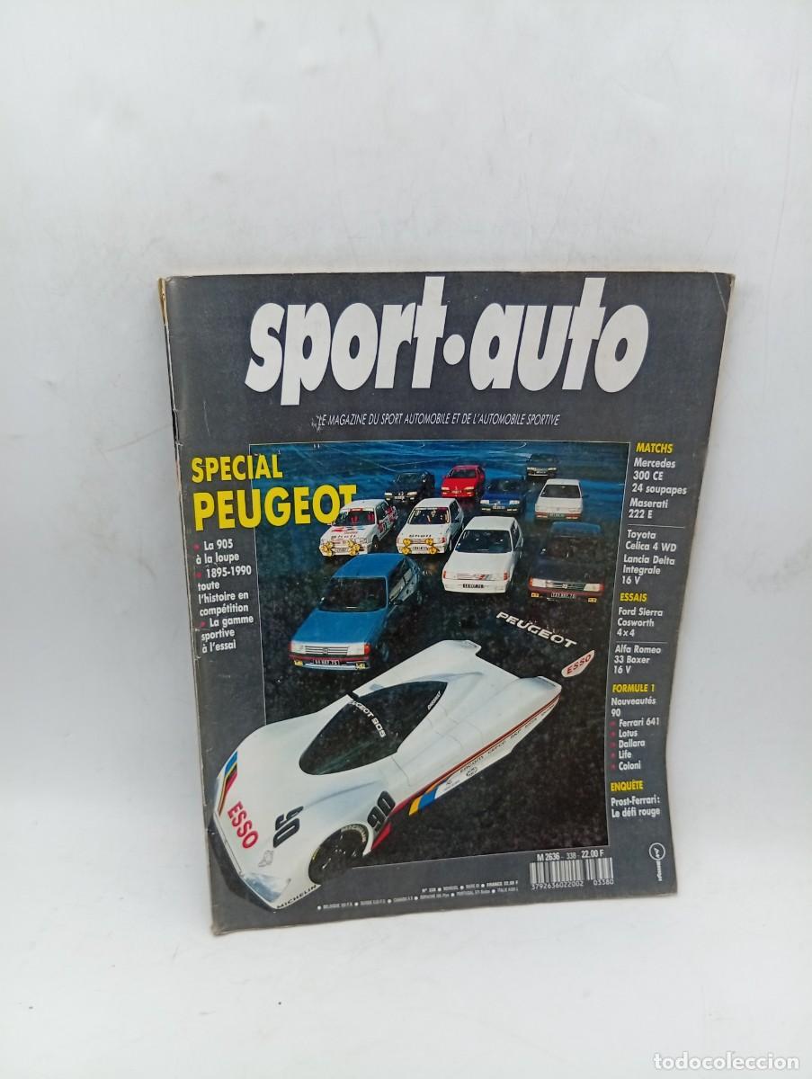 Coches: SPORT AUTO. N&ordm; 338. A&Ntilde;O 1990. FORD SIERRA COSWORTH. RALLYE MONTE-CARLO. ALFA 33 BOXER 16V..... LEER