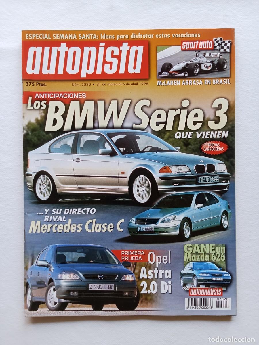 Coches: AUTOPISTA N&ordm; 2020 1998 BMW SERIE 3 MERCEDES CLASE C OPEL ASTRA GALLOPER EXCEED PORSCHE 911