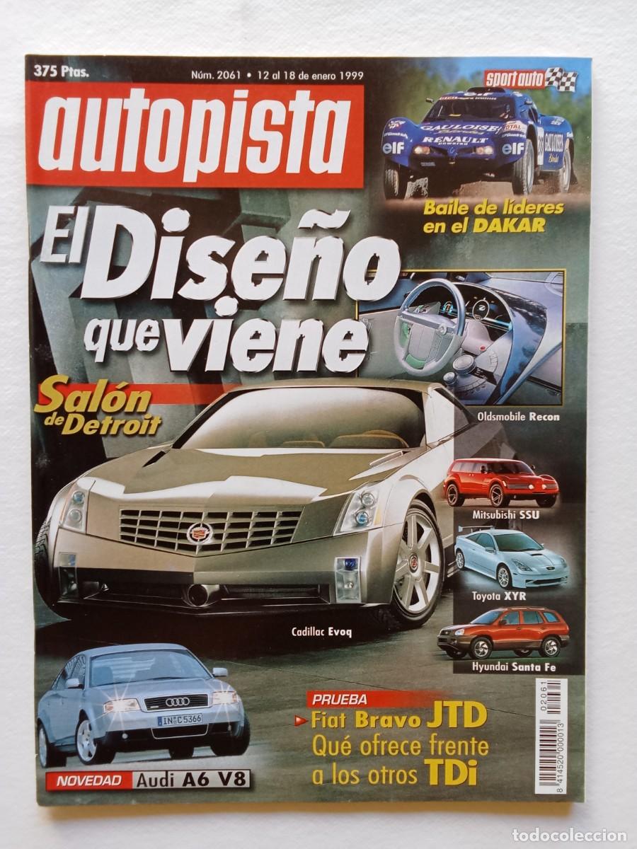 Coches: AUTOPISTA N&ordm; 2061 1999 SALON DETROIT OLDSMOBILE RECON MITSUBISHI SSU TOYOTA XYR HYUNDAI SANTA FE