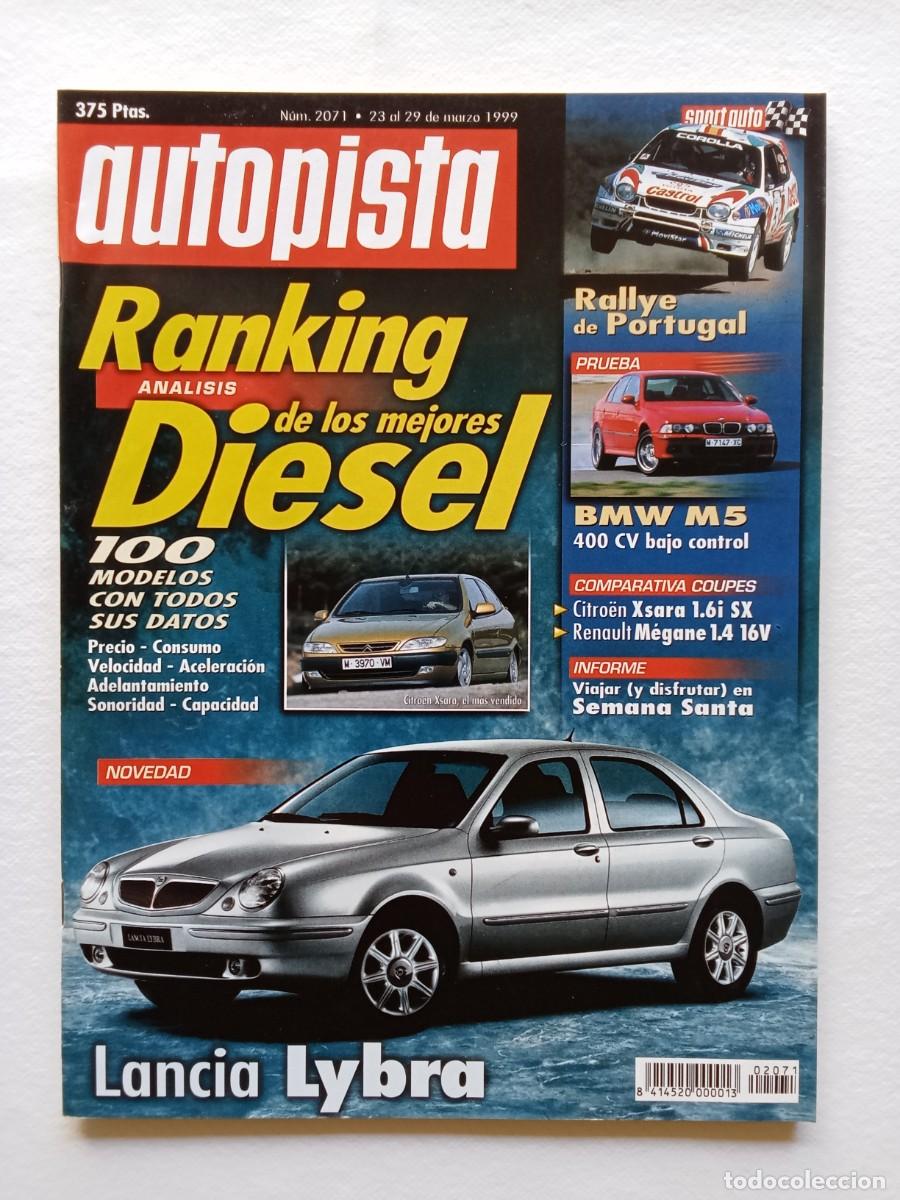 Coches: AUTOPISTA N&ordm; 2071 1999 RALLYE PORTUGAL BMW M5 CITROEN XSARA RENAULT MEGANE LANCIA LYBRA SUBARU LEGAC