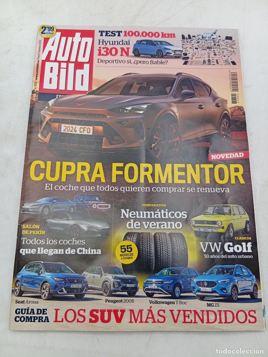 Coches: AUTO BILD. N&ordm; 666. A&Ntilde;O 2024. SALON DE PEKIN. VW GOLF. PEUGEOT 2008. VOLKSWAGEN T-ROC... LEER