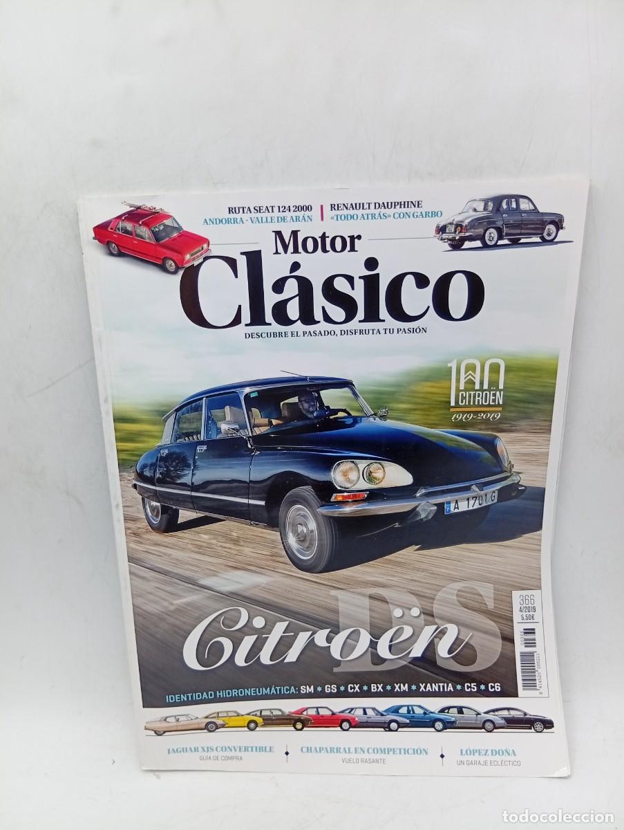 Coches: MOTOR CLASICO. N&ordm; 366. A&Ntilde;O 2019. JAGUAR XJS CONVERTIBLE. BERLINAS MEDIAS GS, BX, XANTIA Y C5... LEER
