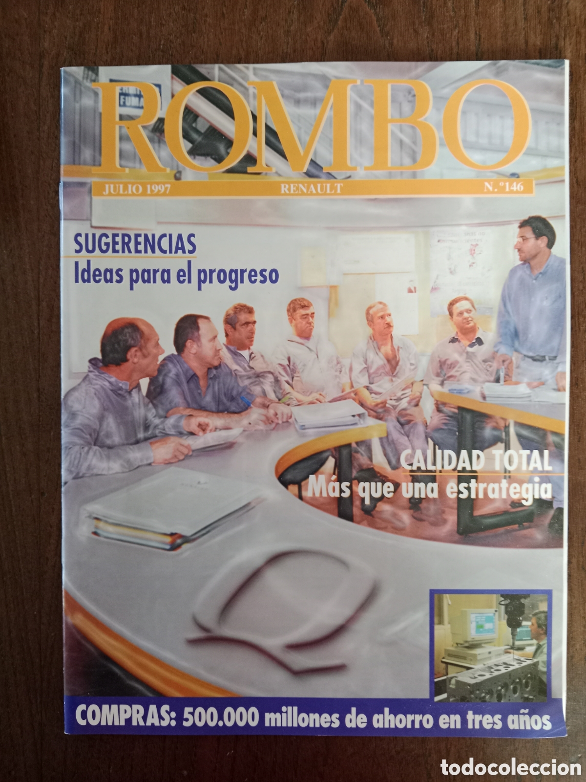 Coches: Revista rombo n. 146 de 1997 autom&oacute;vil cami&oacute;n Renault