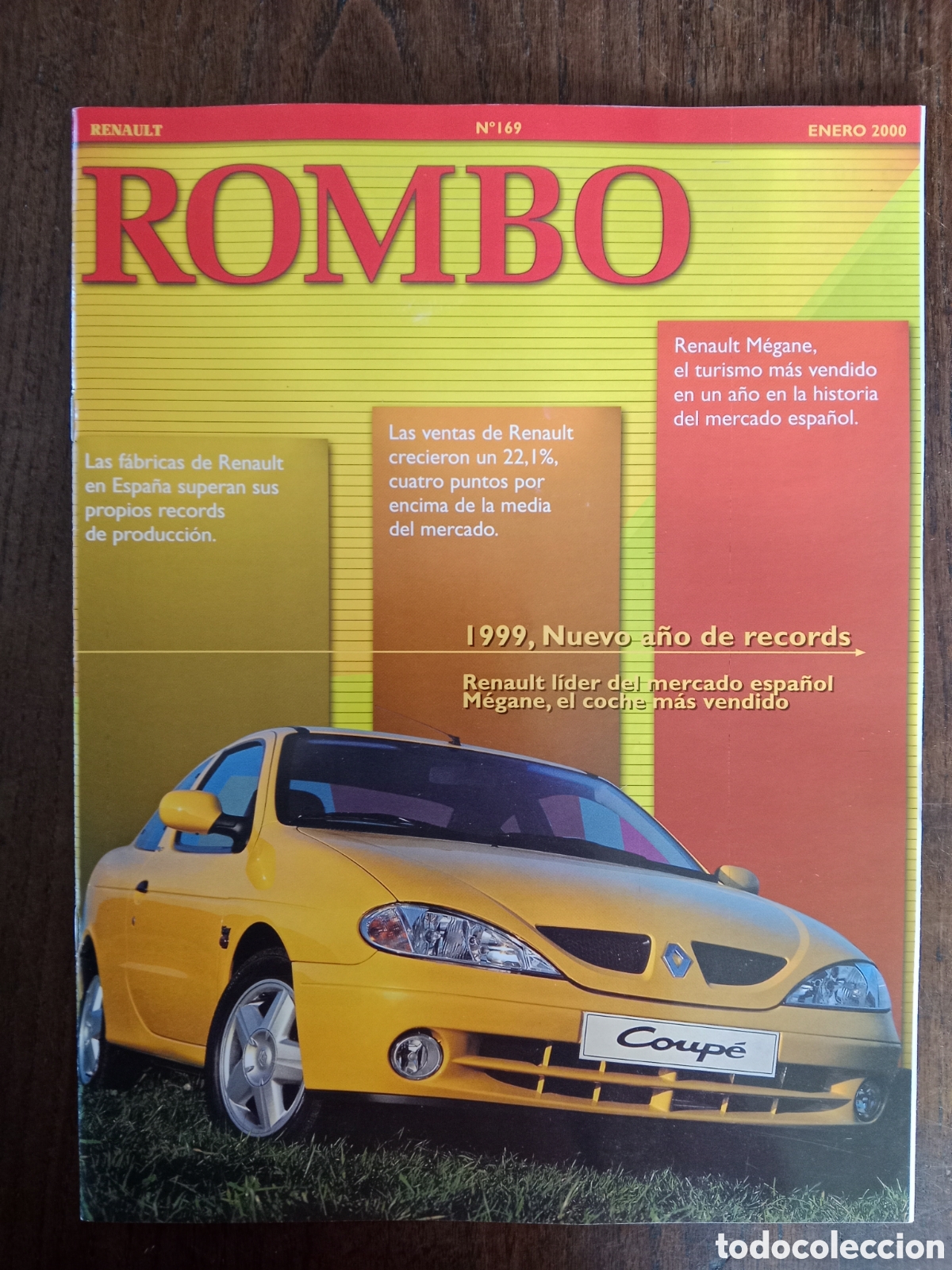Coches: Revista rombo n. 169 de 2000 autom&oacute;vil Renault