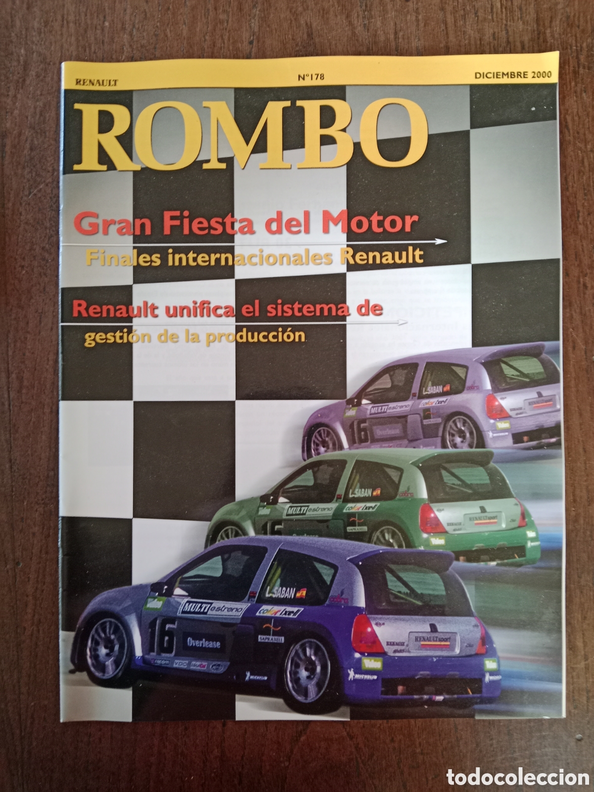 Coches: Revista rombo n. 178 de 2000 autom&oacute;vil Renault