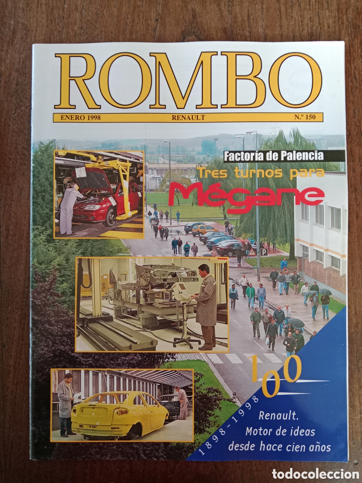 Coches: Revista rombo n. 150 de 1998 autom&oacute;vil Renault