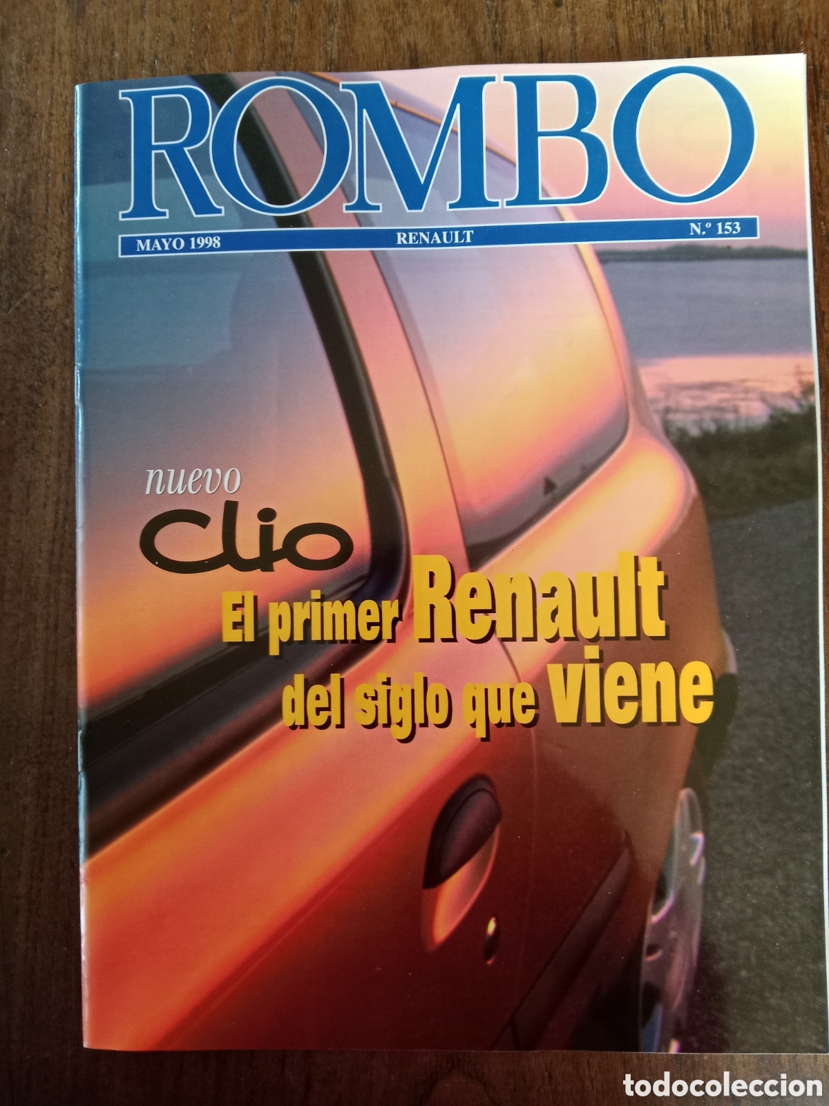 Coches: Revista rombo n. 153 de 1998 autom&oacute;vil Renault