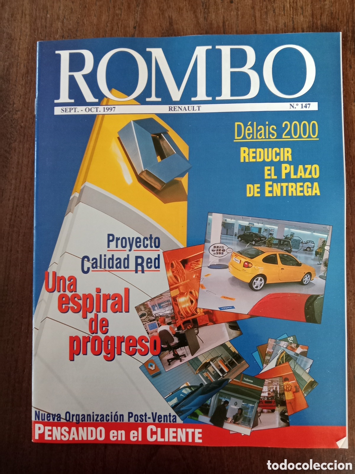 Coches: Revista rombo n. 147 de 1997 autom&oacute;vil Renault