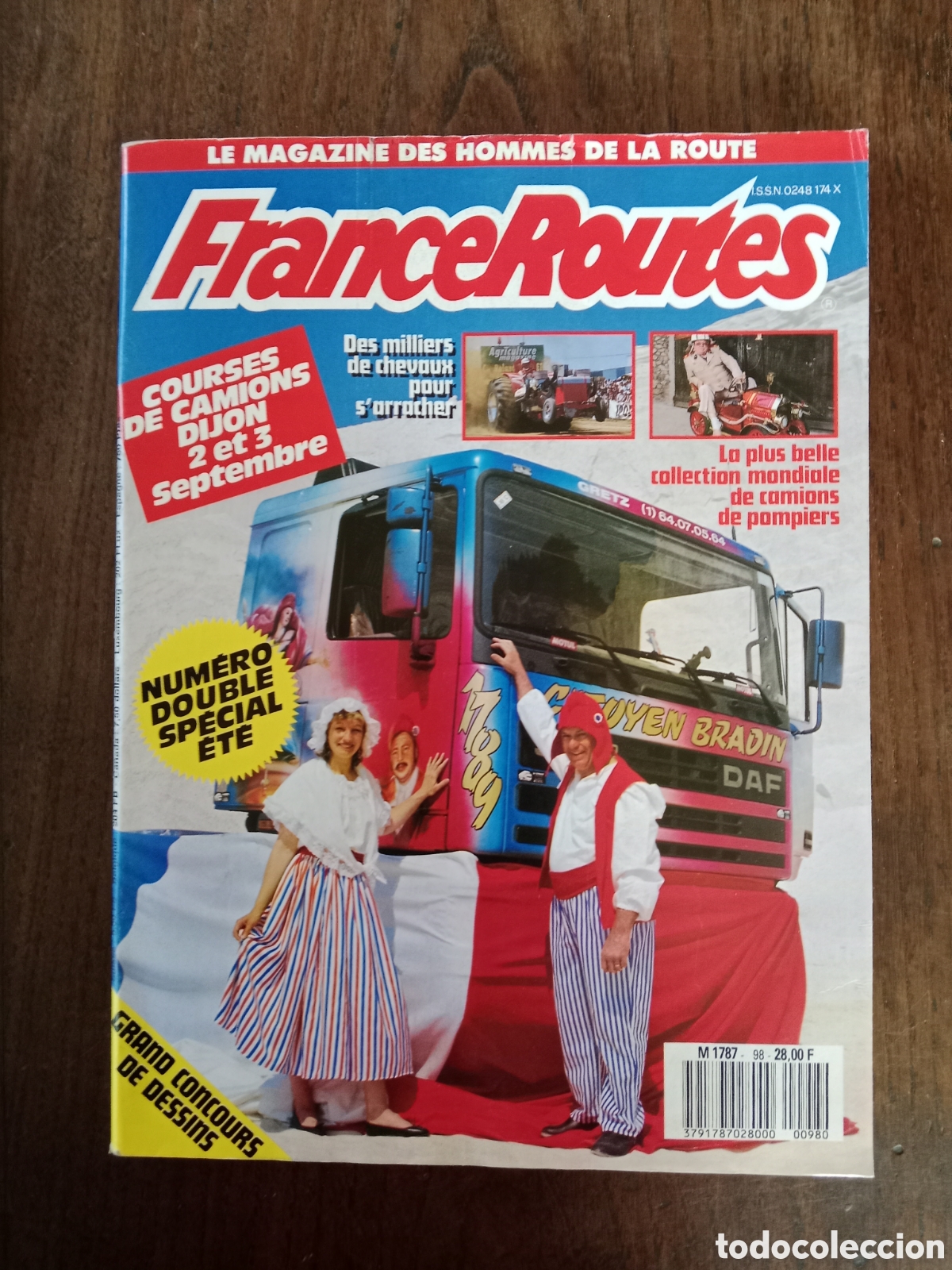 Coches: Revista france routes n 98 de 1989 cami&oacute;n Renault R 420