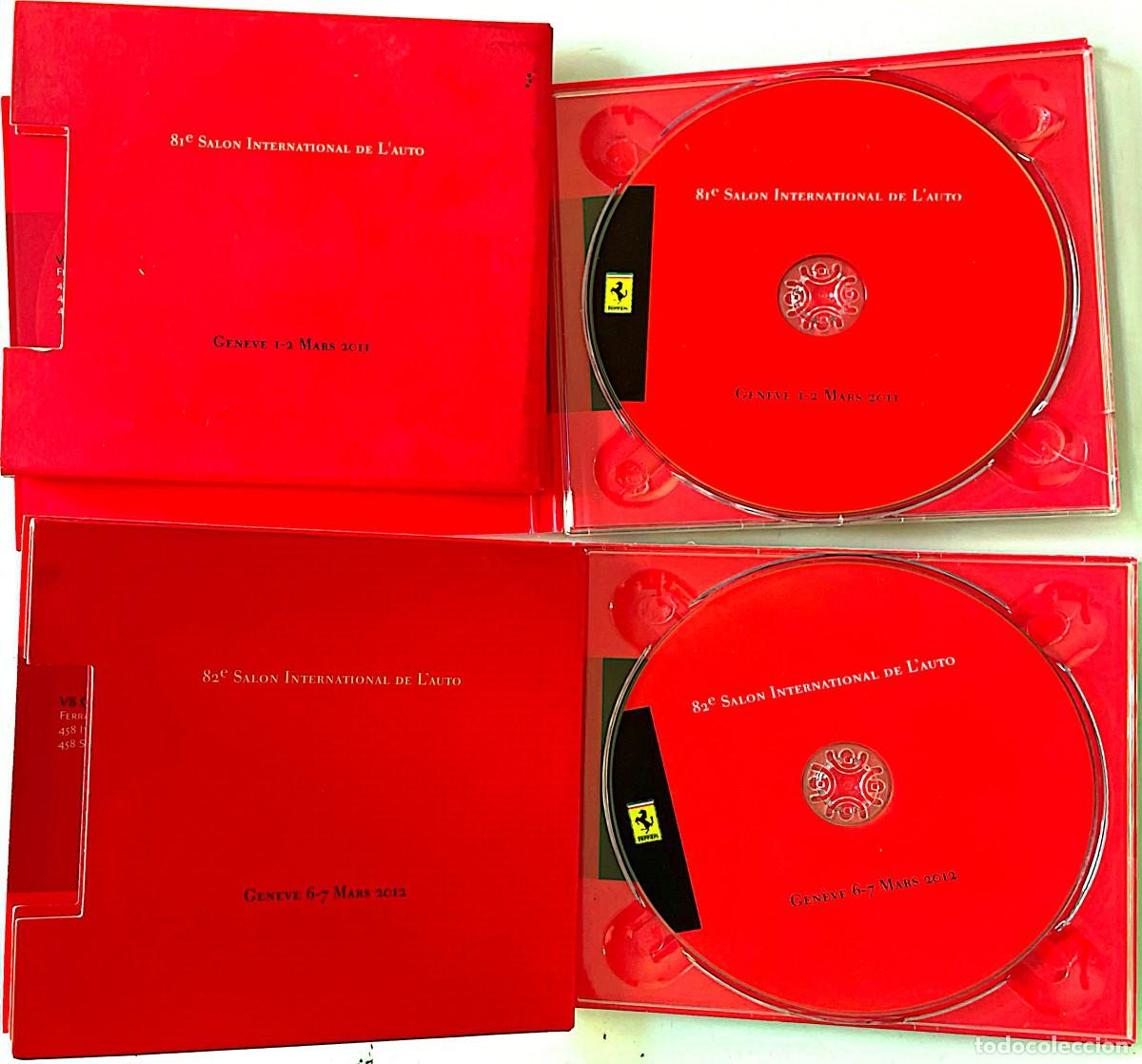 Coches: SAL&Oacute;N INTERNATIONAL DE L&acute;AUTO. 81 Y 82 EDICI&Oacute;N. FERRARI. 2 CD ROM