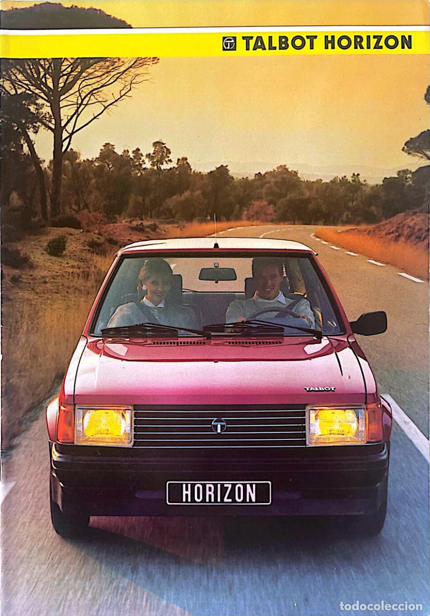 Coches: CAT&Aacute;LOGO TALBOT HORIZON. HOLAND&Eacute;S