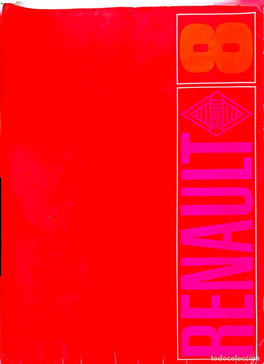 Coches: CAT&Aacute;LOGO RENAULT 8. EN FRANC&Eacute;S