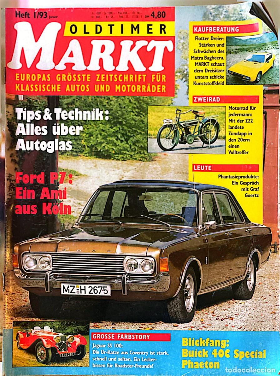Coches: OLDTIMER MARKT. FORD. MATRA SIMCA. Z&Uuml;NDAPP
