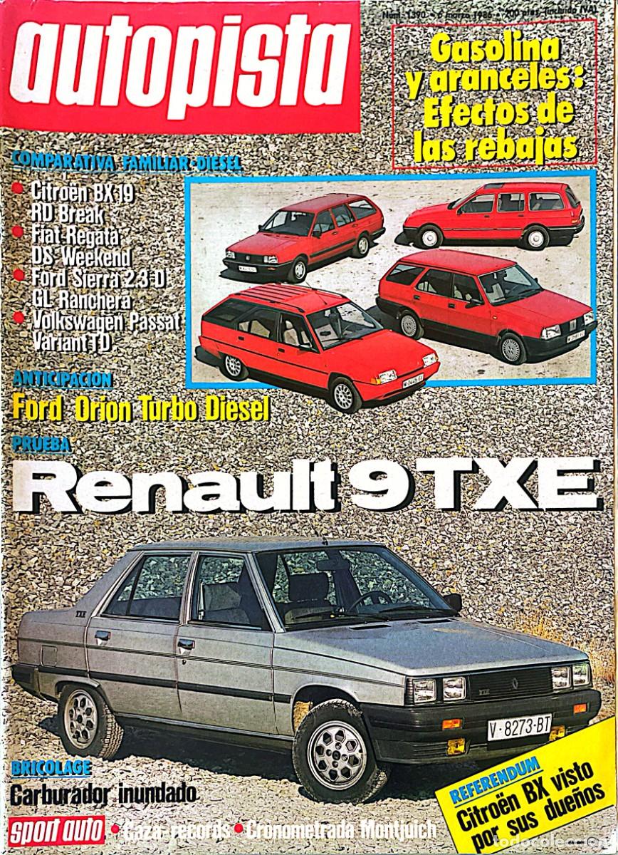 Coches: AUTOPISTA. RENAULT. CITR&Ouml;EN. FORD. FIAT.