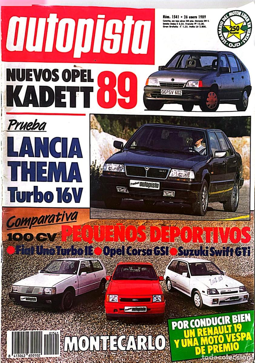 Coches: AUTOPISTA. SUZUKI. OPEL. LANCIA. FIAT.