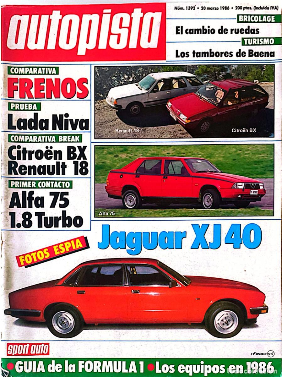 Coches: AUTOPISTA. LADA NIVA. RENAULT. CITR&Ouml;EN. ALFA ROMEO