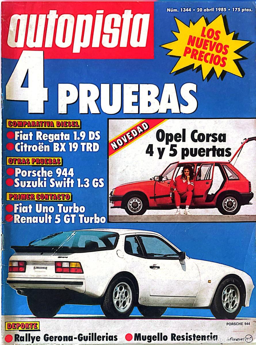 Coches: AUTOPISTA. OPEL. SUZUKI. PORSCHE