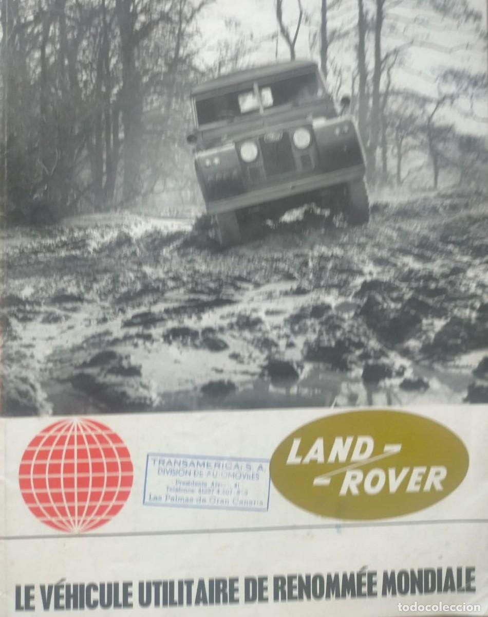 Coches: CATALOGO COMERCIAL VINTAGE LAND ROVER - Foto 2
