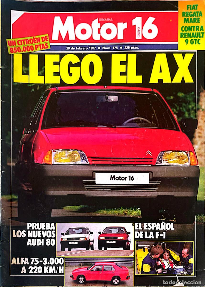 Coches: MOTOR 16. AUDI. ALFA ROMEO. CITR&Ouml;EN