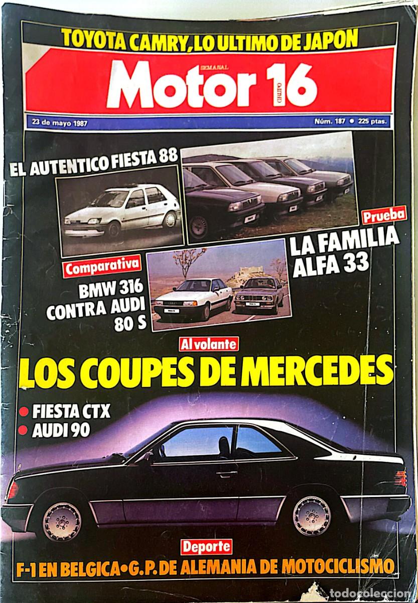 Coches: MOTOR 16. AUDI. FORD. MERCEDES. ALFA ROMEO