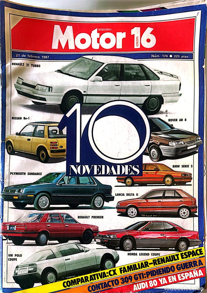 Coches: MOTOR 16. RENAULT. VW. ALFA ROMEO. HONDA