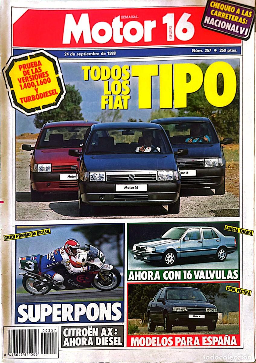 Coches: MOTOR 16. FIAT. LANCIA. OPEL