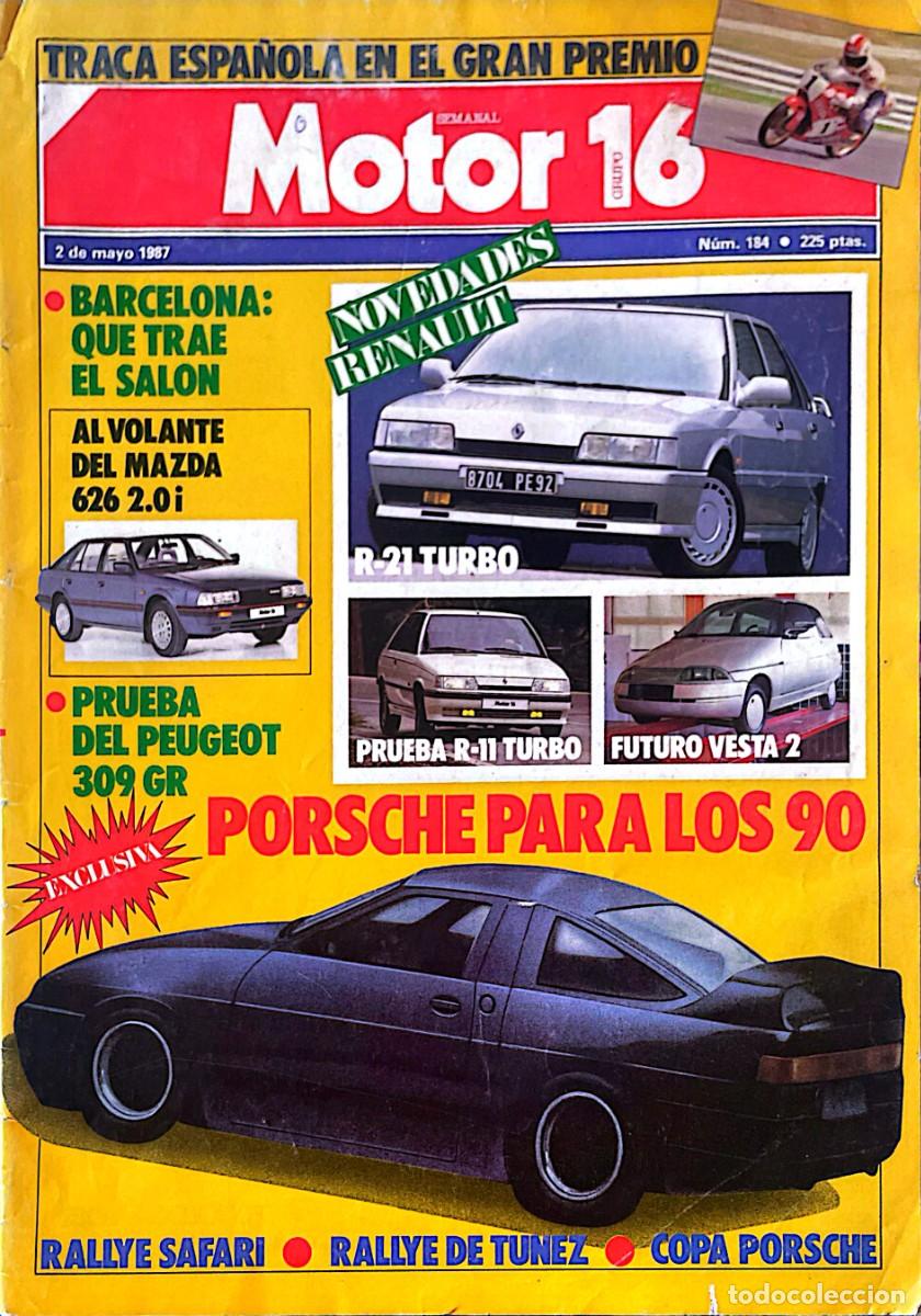 Coches: MOTOR 16. RENAULT. MAZDA. PORSCHE