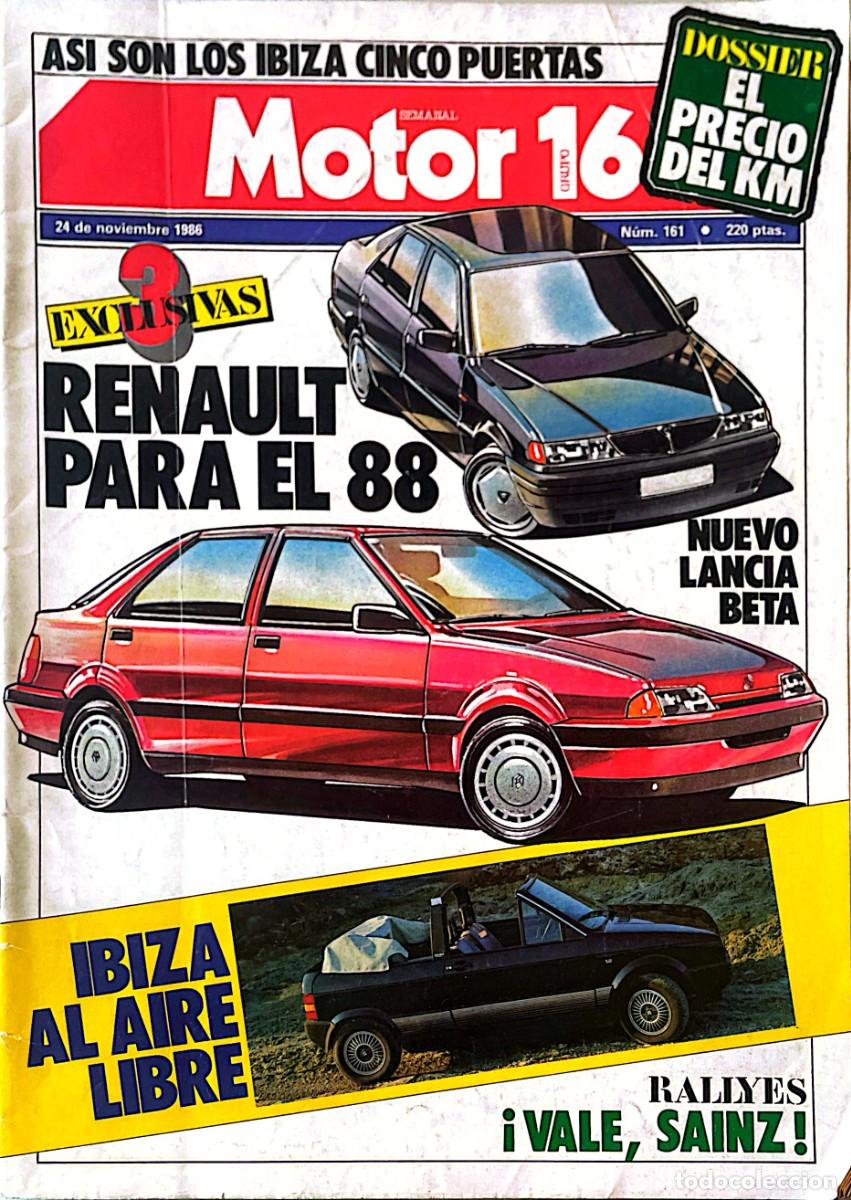 Coches: MOTOR 16. SEAT. RENAULT. LANCIA