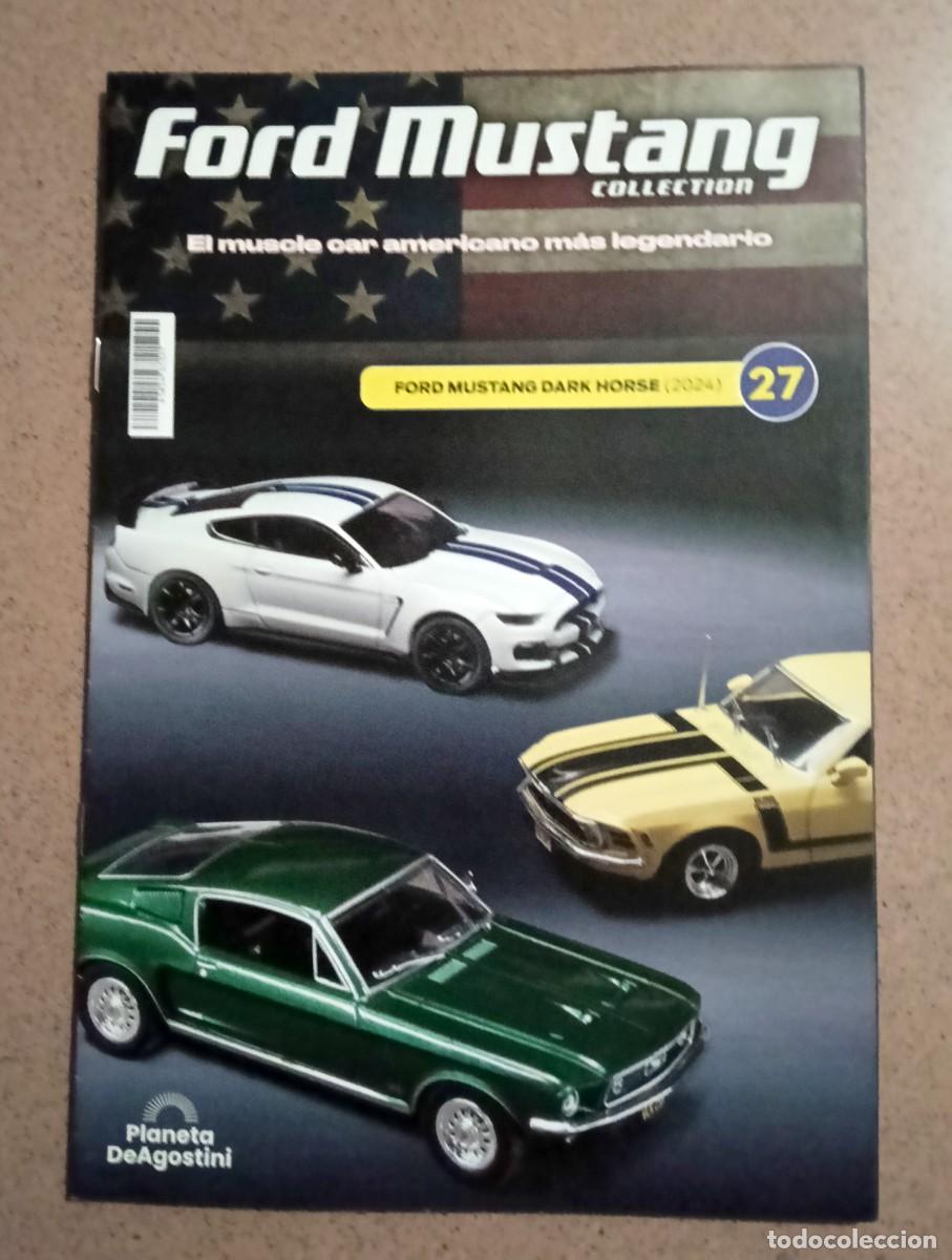 Coches: Fasc&iacute;culo 27 Ford Mustang Dark Horse (2024) Colecci&oacute;n Ford Mustang Planeta Nuevo