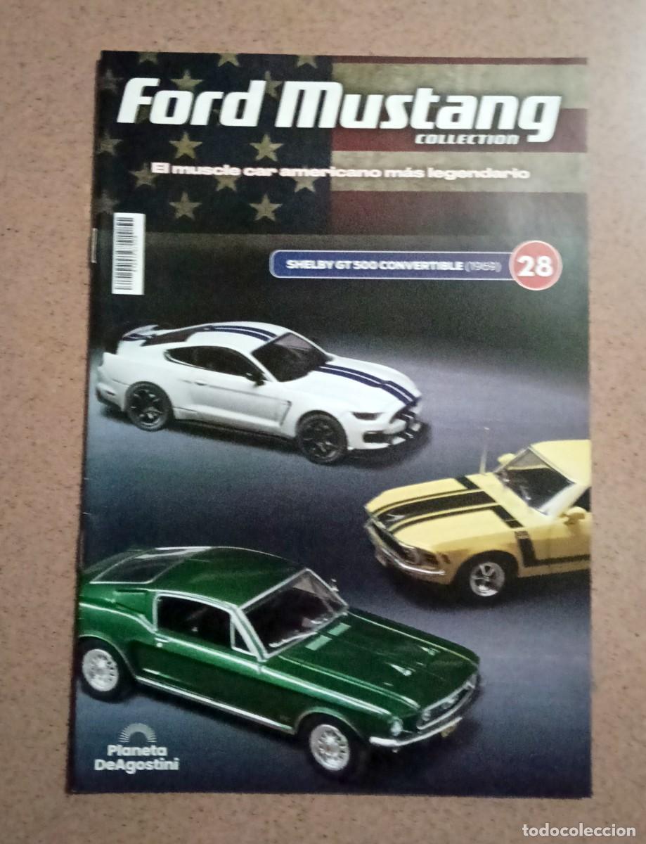 Coches: Fasc&iacute;culo 28 Shelby GT 500 Convertible (1969) Colecci&oacute;n Ford Mustang Planeta Nuevo