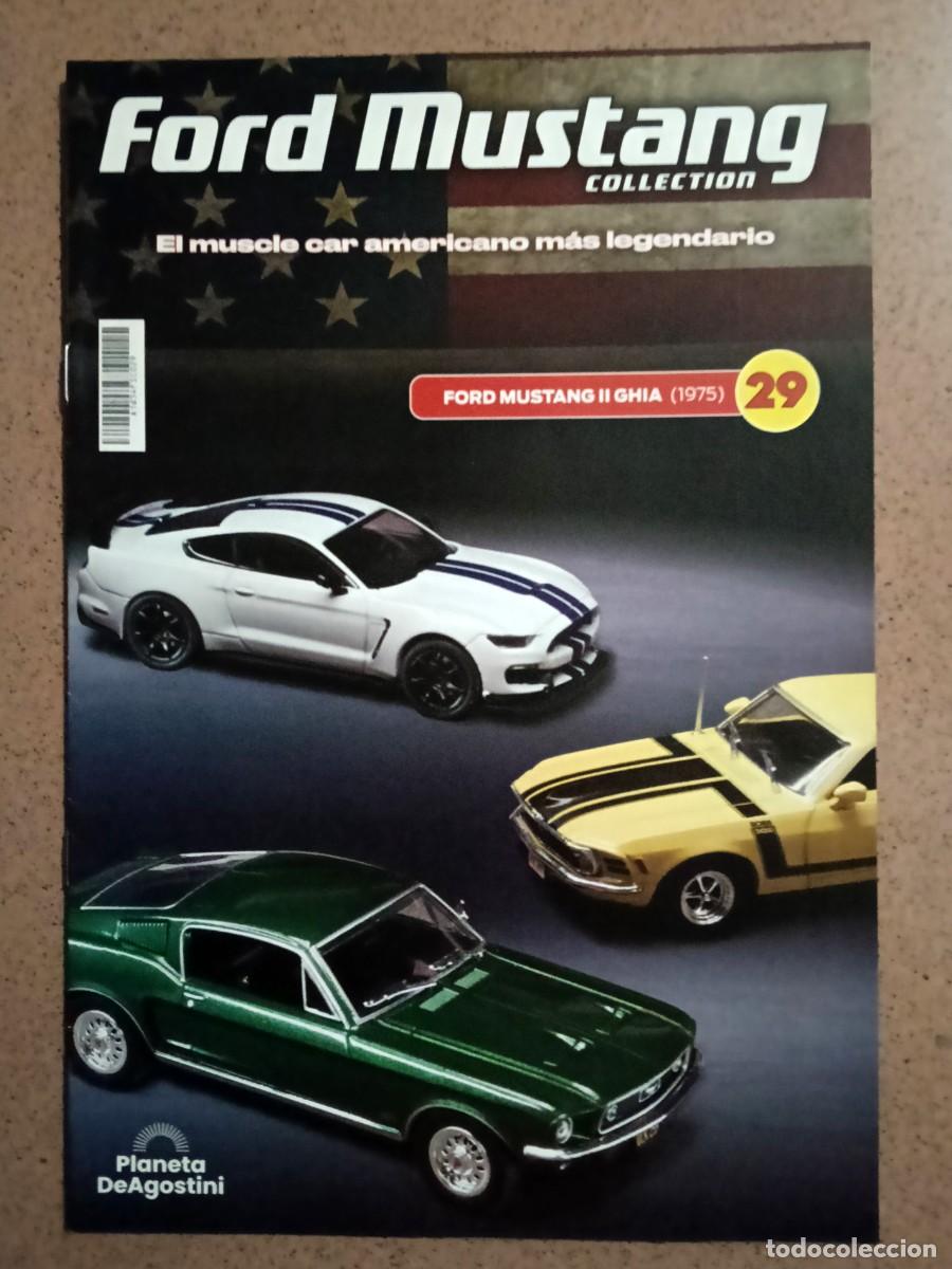 Coches: Fasc&iacute;culo 29 Ford Mustang II Ghia (1975) Colecci&oacute;n Ford Mustang Planeta Nuevo