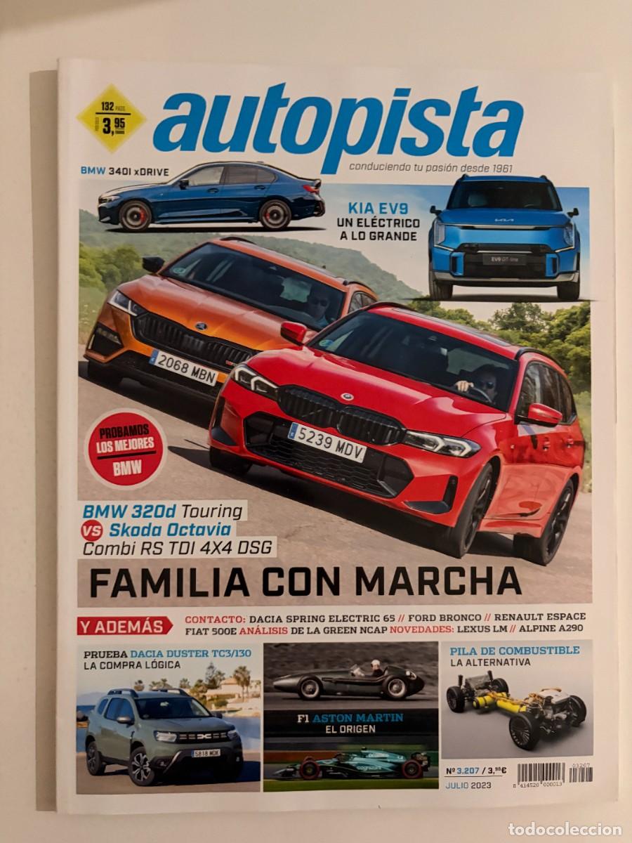 Coches: AUTOPISTA. N&ordm; 3207. JULIO 2023. FIAT 500E. LEXUS LM. ALPINE A290. HYUNDAI VISION N. LEER