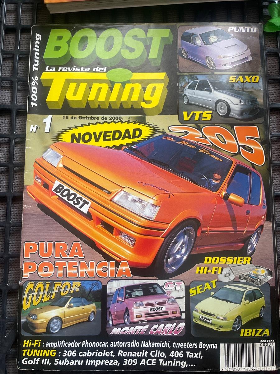 Coches: Revista BOOST TUNING N&ordm; 1 (A&ntilde;o 2000) - &iexcl;N&Uacute;MERO 1 HIST&Oacute;RICO! - Especial Hi-Fi y Saxo VTS