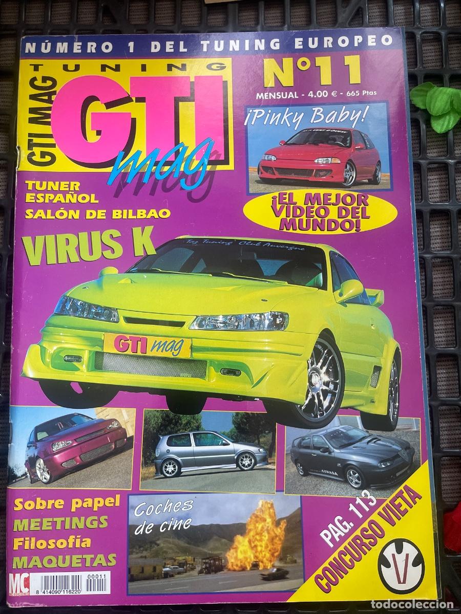 Coches: Revista GTI MAG N&ordm; 11 - &iexcl;COMO NUEVA con P&Oacute;STERS! - Especial Sal&oacute;n Bilbao y Virus K