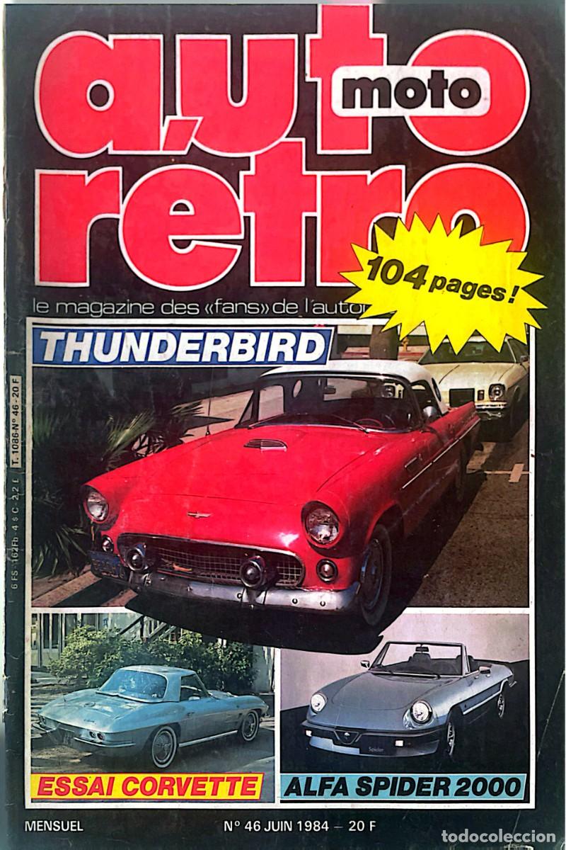 Coches: AUTOR&Eacute;TRO. ALFA ROMEO. CORVETTE. THUNDERBIRD.