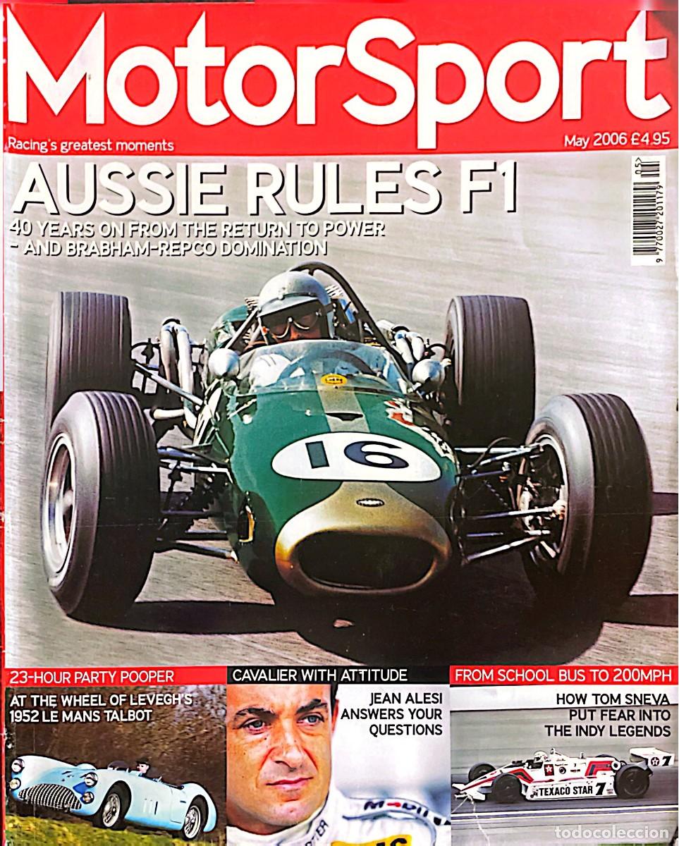 Coches: MOTOR SPORT. TALBOT-LAGO. JEAN ALESI