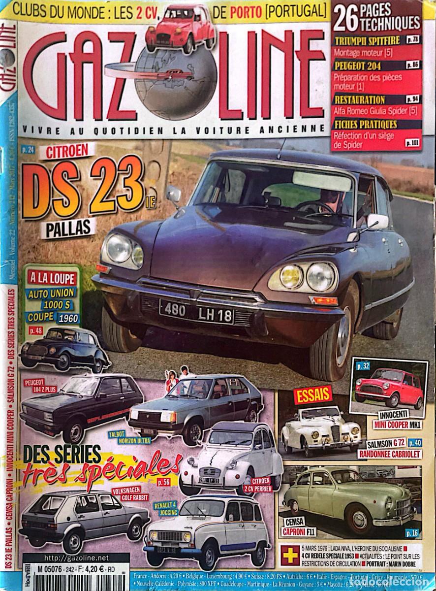 Coches: GAZOLINE. TALBOT. CITR&Ouml;EN. PEUGEOT. RENAULT.VW