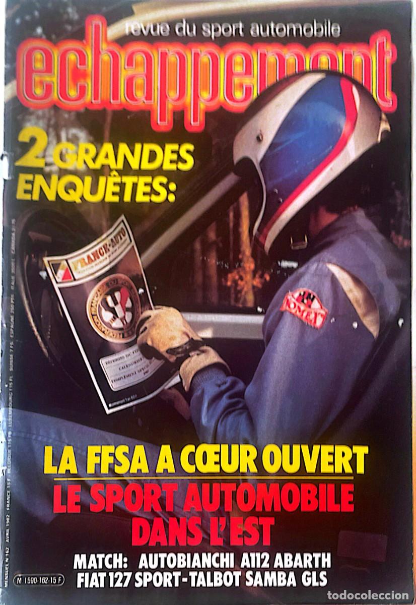 Coches: ECHAPPEMENT. AUTOBIANCHI. FIAT. TALBOT SAMBA