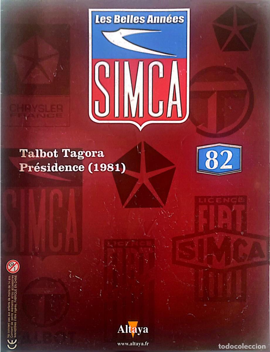 Coches: TALBOT TAGORA PR&Eacute;SIDENCE (1981)