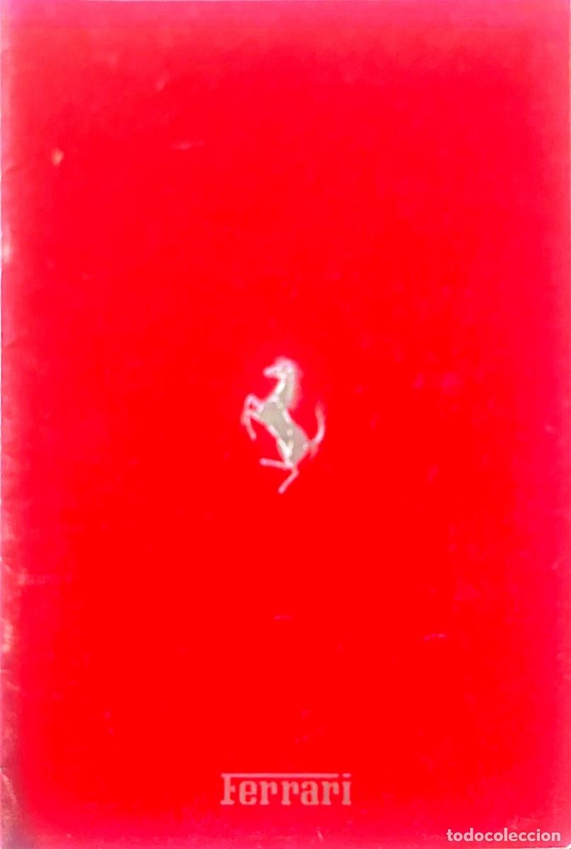 Coches: CAT&Aacute;LOGO GAMA FERRARI. F40. TESTAROSSA. MONDIAL. 348