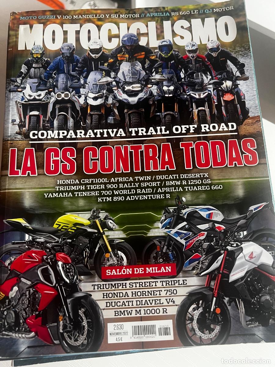 Coches: MOTOCICLISMO. N&deg; 2630. NOVIEMBRE 2022. LA GS CONTRA TODAS. HONDA CRF 1100L &Aacute;FRICA TWI.