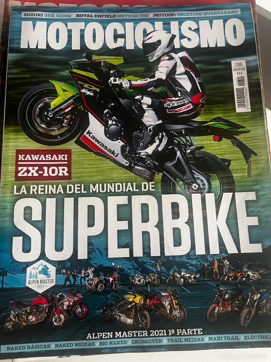 Coches: MOTOCICLISMO. N&deg; 2615. AGOSTO 2022. KAWASAKI ZX-10R, LA REINA DEL MUNDIAL DE SUPERBIKE.