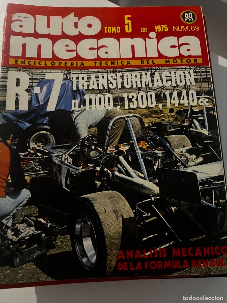Coches: AUTO MEC&Aacute;NICA. N&ordm; 69. A&Ntilde;O 1975. R-7 TRANSFORMACI&Oacute;N A 1100, 1300, 1440.